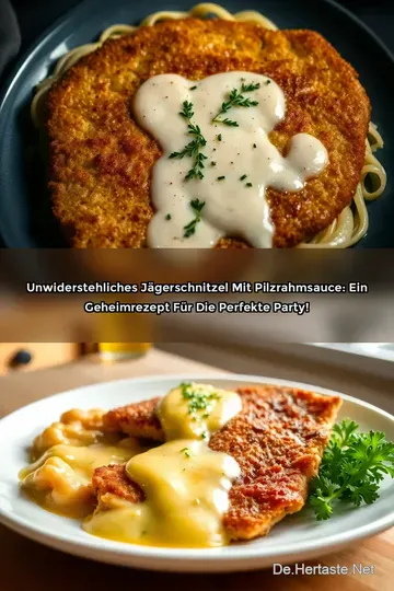 Unwiderstehliches Jägerschnitzel mit Pilzrahmsauce: Ein Geheimrezept für die perfekte Party!