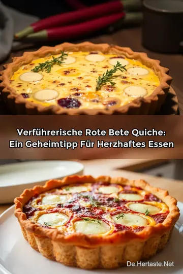 Verführerische Rote Bete Quiche: Ein Geheimtipp für herzhaftes Essen