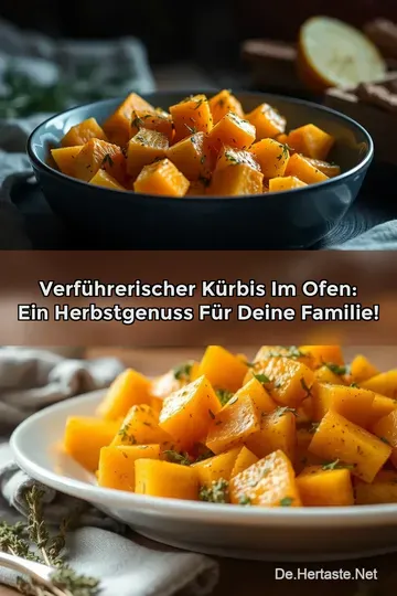 Verführerischer Kürbis im Ofen: Ein Herbstgenuss für Deine Familie!