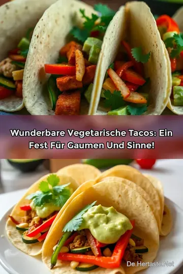 Wunderbare vegetarische Tacos: Ein Fest für Gaumen und Sinne!