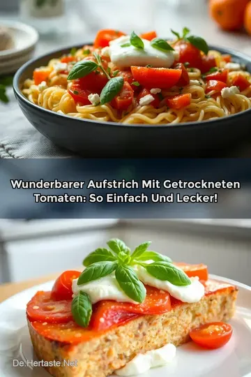 Wunderbarer Aufstrich mit Getrockneten Tomaten: So Einfach und Lecker!