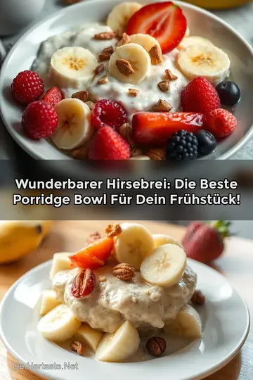 Wunderbarer Hirsebrei: Die beste Porridge Bowl für dein Frühstück!