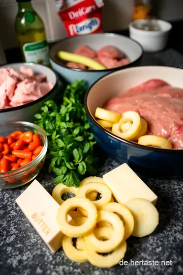 Zwiebelrostbraten mit karamellisierten Zwiebeln ingredients