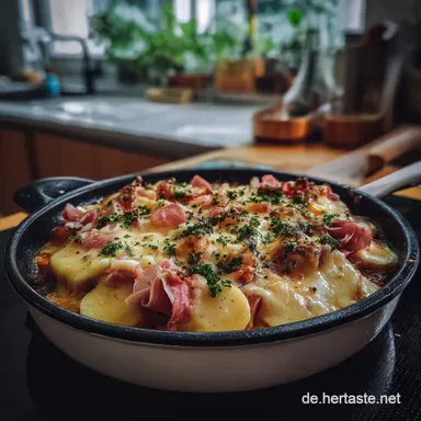 10 Ideen fr RaclettePfnnchen: Ultimative Schmelz-Vielfalt Rezeptkarte