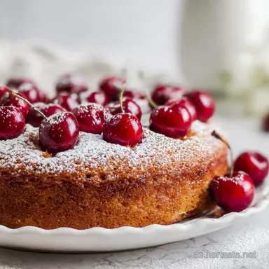 Allg&auml;uer Kirschkuchen f&uuml;r 12 St&uuml;cke Rezeptkarte