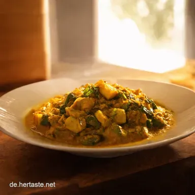 Vegetarisches Curry Rezept Mein aromatisches Gem&uuml;seHighlight Rezeptkarte