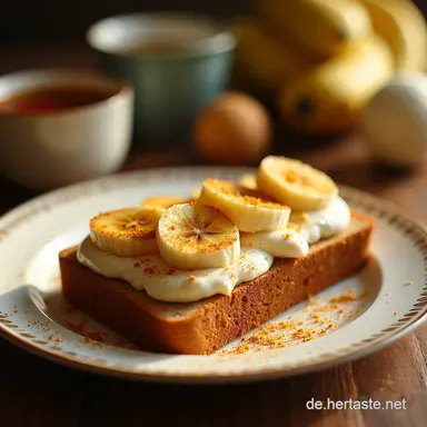 Saftiges Bananenbrot mit ZimtSwirl einfach Omas Geheimrezept Rezeptkarte