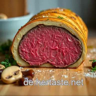 Beef Wellington: Der Klassiker Neu Gedacht! Ein Festessen! Rezeptkarte