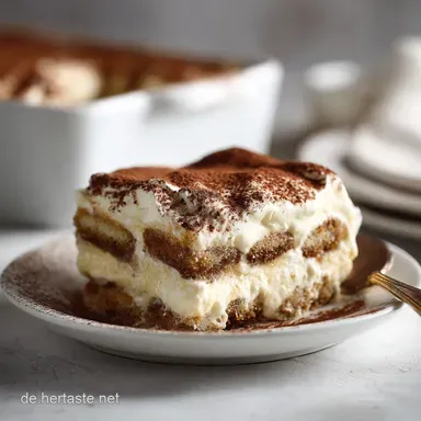 Bienenstich Tiramisu: Cremiges Schichtdessert mit Mandeln in 30 Min. Rezeptkarte