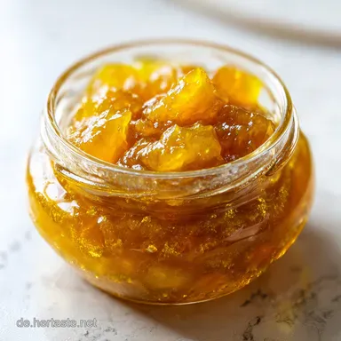 Birnenkonfit&uuml;re mit Vanillezucker