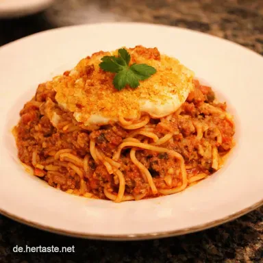 BlitzBolognese Gesundes Mittagessen f&uuml;r Kinder in 15 Min Rezeptkarte