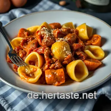 Herzhafte Bolognese Tortellini &ndash; Mein Lieblings-Rezept f&uuml;r den Familienabend Rezeptkarte