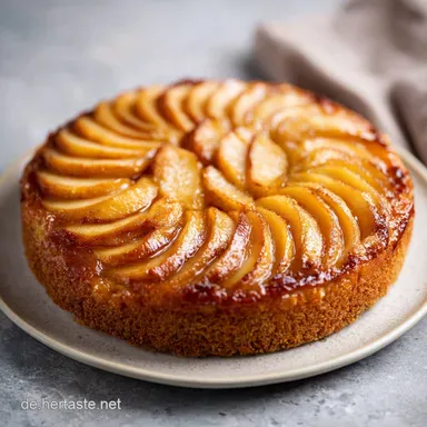 Bratapfel Tarte f&uuml;r 12 St&uuml;cke Rezeptkarte