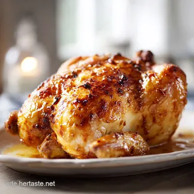 Brath&auml;hnchen aus dem Ofen f&uuml;r 4