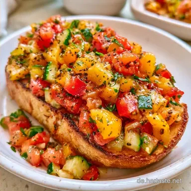 Bunte Gem&uuml;seCrostini f&uuml;r 4 Personen
