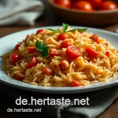 Leckerer Tomatenreis &agrave; la Mammi: Ein Rezept f&uuml;r alle Gelegenheiten Rezeptkarte