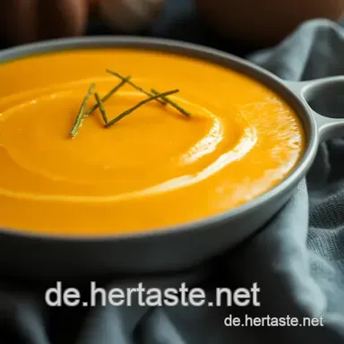 W&auml;rmende Butternut-K&uuml;rbis-Suppe: Ein herbstliches Lieblingsrezept Rezeptkarte