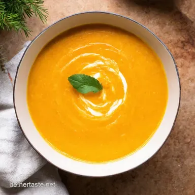 Butternut K&uuml;rbissuppe Rezept Cremig lecker wie bei Oma Rezeptkarte