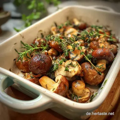 Schnelles Rezept Mit Frischen Champignons Und Kr&auml;utern: Pfanne In 20 Minutes