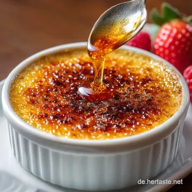 Cr&egrave;me Br&ucirc;l&eacute;e: A Classic French Dessert Rezeptkarte