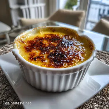 Creme Brulee Rezept: Seidige Textur & Splitter-Kruste Rezeptkarte