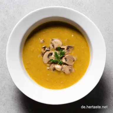 Cremige Champignonsuppe Mein liebstes Rezept