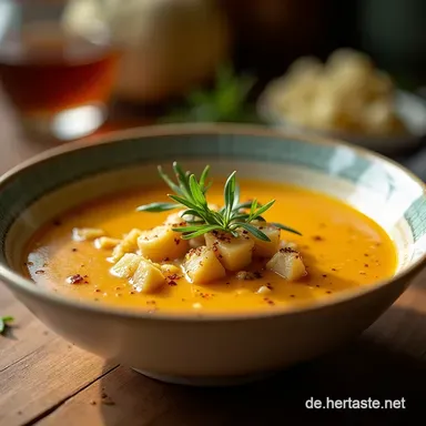 Samt Seelengl&uuml;ck Die BlitzCremige Kichererbsensuppe Rezeptkarte