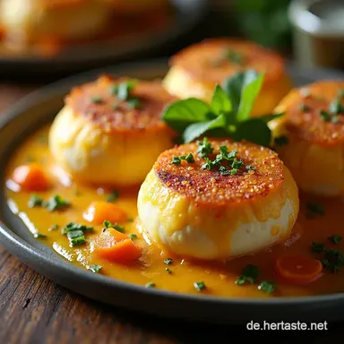 Senfeier schnell einfach zubereiten Omas BlitzRezept f&uuml;r die beste Senfso&szlig;e Rezeptkarte