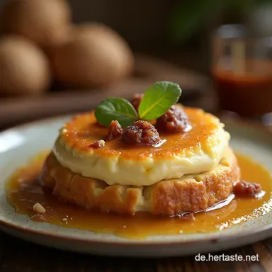 Die Beste Cremige Walnusstorte mit M&uuml;rbeteig Omas Rezept Rezeptkarte