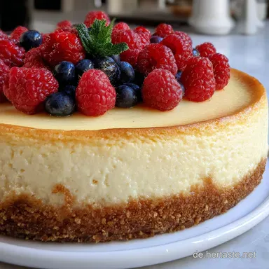 Low Carb Kuchen Geb&auml;ck: Cremiger K&auml;sekuchen mit Nuss-Boden Rezeptkarte