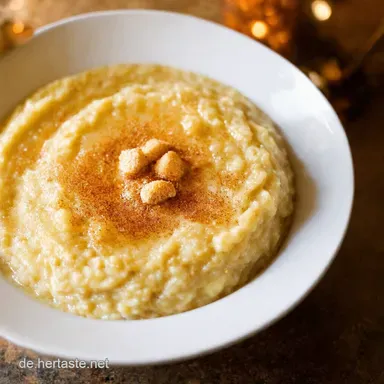Porridge Grundrezept das beste Omas Geheimnis f&uuml;r cremigen Haferbrei Rezeptkarte