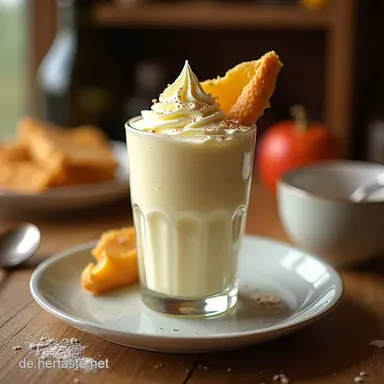 Der beste VanilleMilchshake selber machen 5 Minuten Das cremige Grundrezept Rezeptkarte