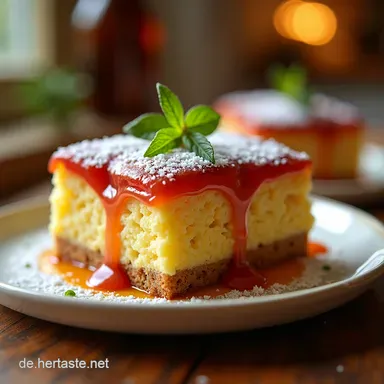 REGENBOGENKUCHEN Familienrezepte Mein strahlender KuchenHit Rezeptkarte
