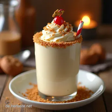 Bester Kinder Bueno Milkshake Das cremige Rezept f&uuml;r echte Naschkatzen Rezeptkarte