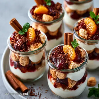 Einfache Desserts im Glas Rezepte f&uuml;r G&auml;ste