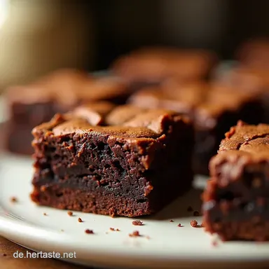 Perfekte Vegane Brownies Mein Expert Guide f&uuml;r die ultimative FudgyKruste Rezeptkarte