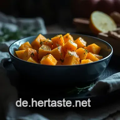 Duftender K&uuml;rbis im Ofen: Ein herbstliches Rezept f&uuml;r jedermann Rezeptkarte