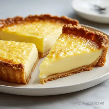 Eierlik&ouml;r Tarte f&uuml;r 8 Portionen: Mit Samtiger Frischk&auml;se-Creme