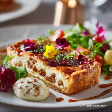 ReisGem&uuml;seK&auml;seAuflauf: Einfaches Rezept mit goldbrauner Kruste Rezeptkarte