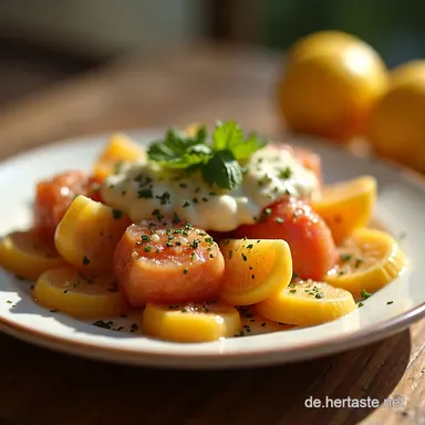 Eingelegte Radieschen perfekt im Glas S&uuml;&szlig;sauer Knackig f&uuml;r die Brotzeitplatte Rezeptkarte