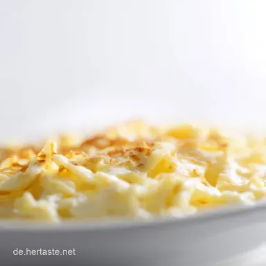 Pin on Emmi kocht einfach I Einfache Rezepte: Blitz-K&auml;sesp&auml;tzle Original Rezeptkarte
