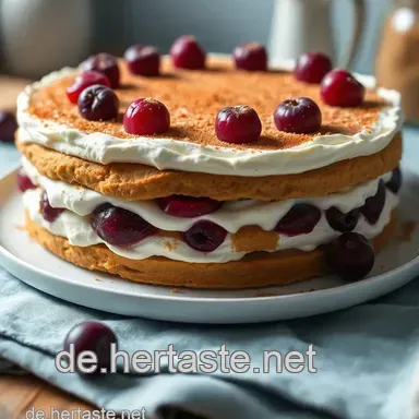 Himmlische Erdbeer-Tiramisu-Torte: Ein Genuss f&uuml;r jeden Anlass Rezeptkarte