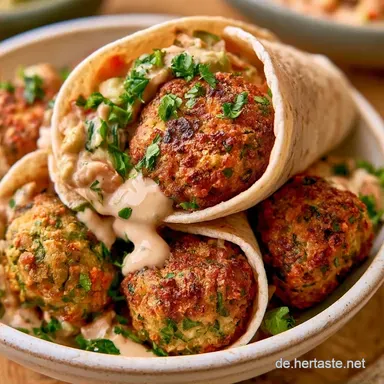 Falafel Wraps in 25 Minuten