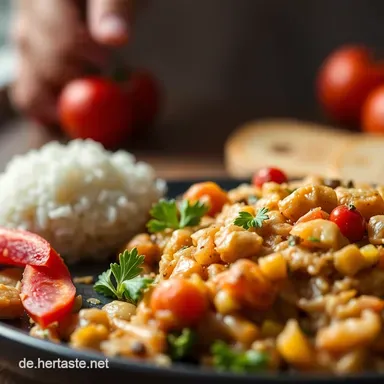 Farbenfroher gebratener Gem&uuml;sereis &ndash; Einfach wie vom Lieblings-Asiaten! Rezeptkarte