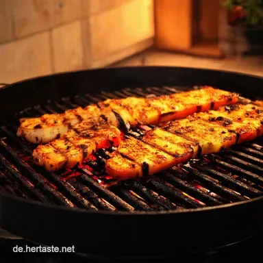 Gem&uuml;se auf dem Grill Mein liebstes Sommerrezept Rezeptkarte
