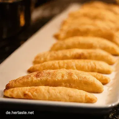 FlammkuchenTaschen aus Bl&auml;tterteig schnell In 30 Min fertig Rezeptkarte