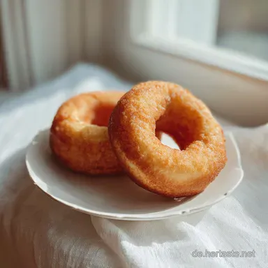 Gebackene Donuts in 22 Minuten aus dem Donutblech Rezeptkarte