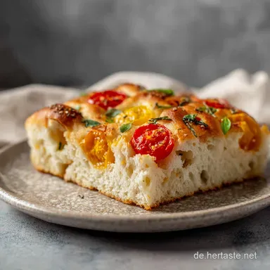 foccacia knusprig luftig einfach
