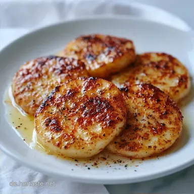 Gebratene Kohlrabischeiben (4 Personen)