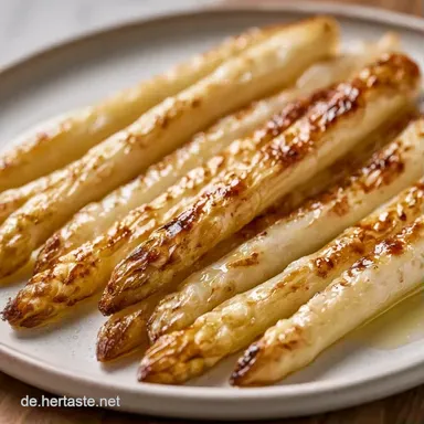 Gebratener Spargel in 30 Minuten Rezeptkarte